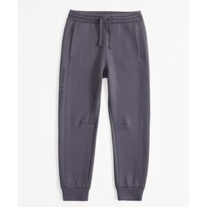 Abercrombie Kids YPB Neoknit Active Logo Joggers Grey Size 17/18 NWT